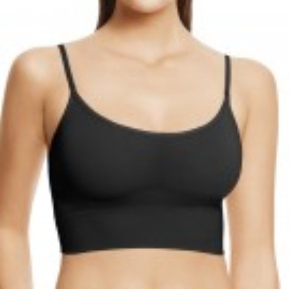 Wacoal B-Smooth Longline Bralette Bra Adjustable Straps Black Womens Size 34 - Picture 1 of 8